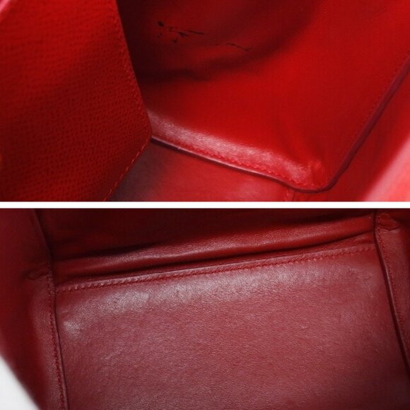 SALVATORE FERRAGAMO Red Shoulder Bag - Picture 8 of 10